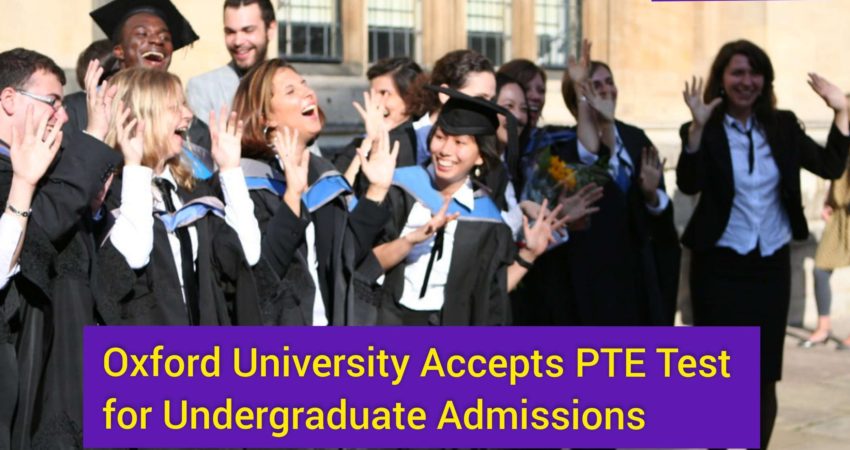 Oxford University accepts PTE Test