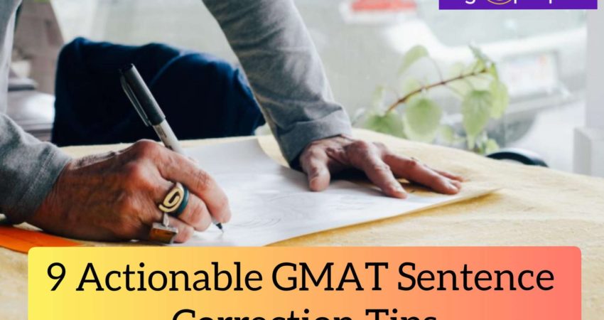 gmat sentence correction tips